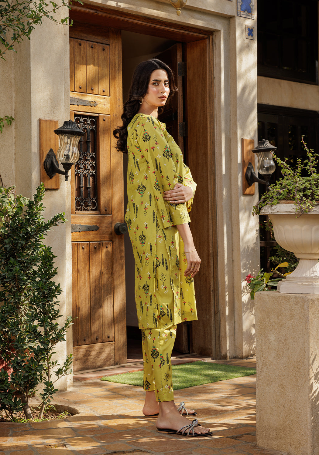 Meadow - 2 PC Stitched Lawn Suit