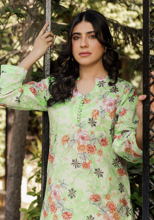 Verdant - 2 PC Stitched Lawn Suit